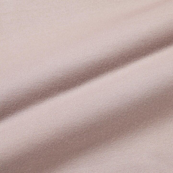 camiseta térmica uniqlo heattech con cuello redondo y mangas para mujer color blanco