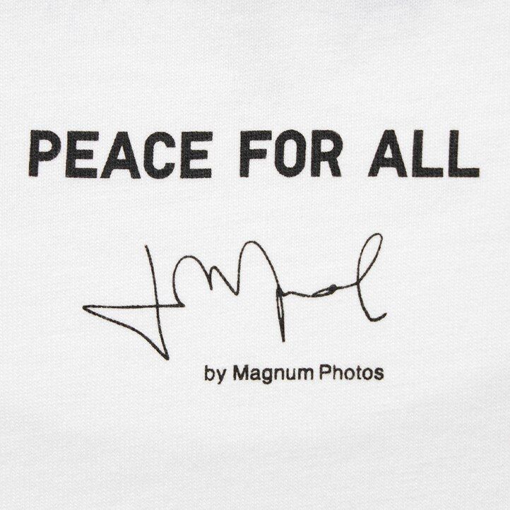 camisetas uniqlo peace for all graphic cristina de middel para mujer blancas