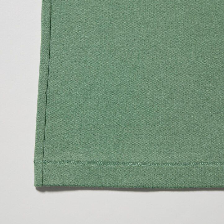 camisetas rosas de cuello redondo y manga corta uniqlo para mujer