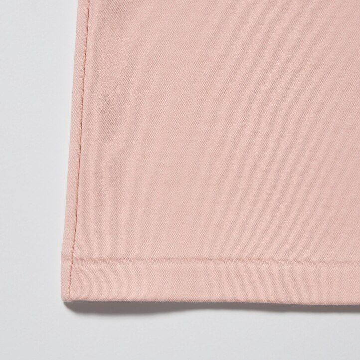 camisetas uniqlo de algodón elástico suave con cuello redondo y mangas para mujer color negro