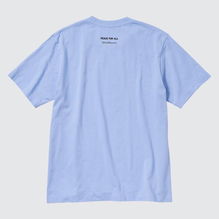 camisetas de mujer uniqlo peace for all graphic dick bruna en azul