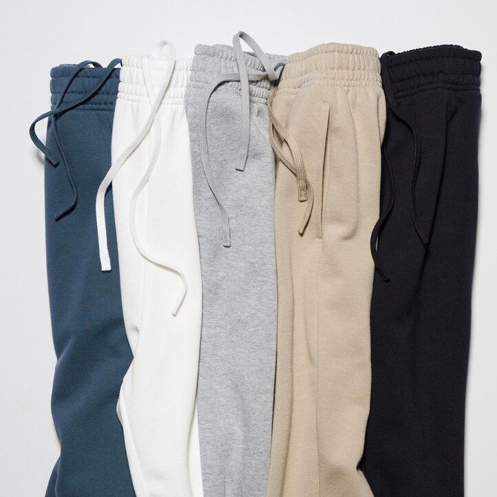 joggers uniqlo para mujer color gris - uniqlo