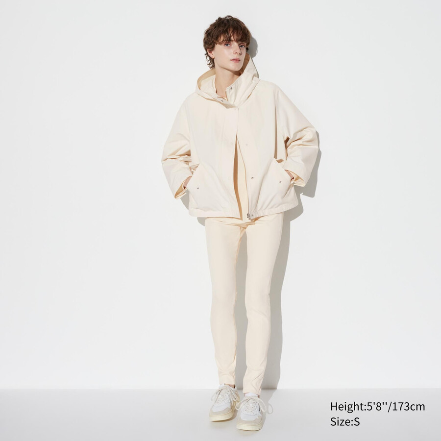 tops uniqlo ultra stretch para mujer blancos