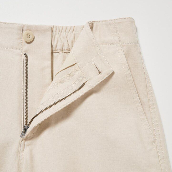 tops de mujer uniqlo wide straight legrgo gris oscuro