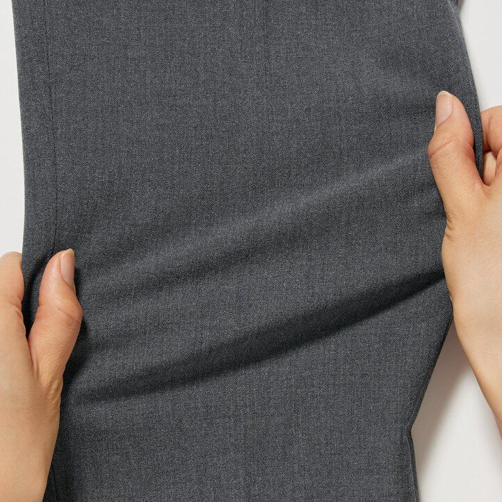 tops uniqlo smart hasta el tobillo para mujer en gris