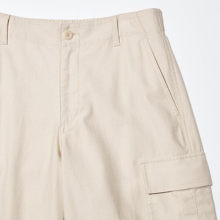 tops de mujer uniqlo wide straight legrgo gris oscuro