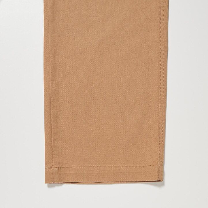 tops baker de pierna ancha uniqlo blancos para mujer