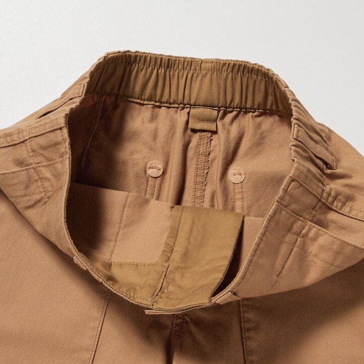 tops baker de pierna ancha uniqlo blancos para mujer