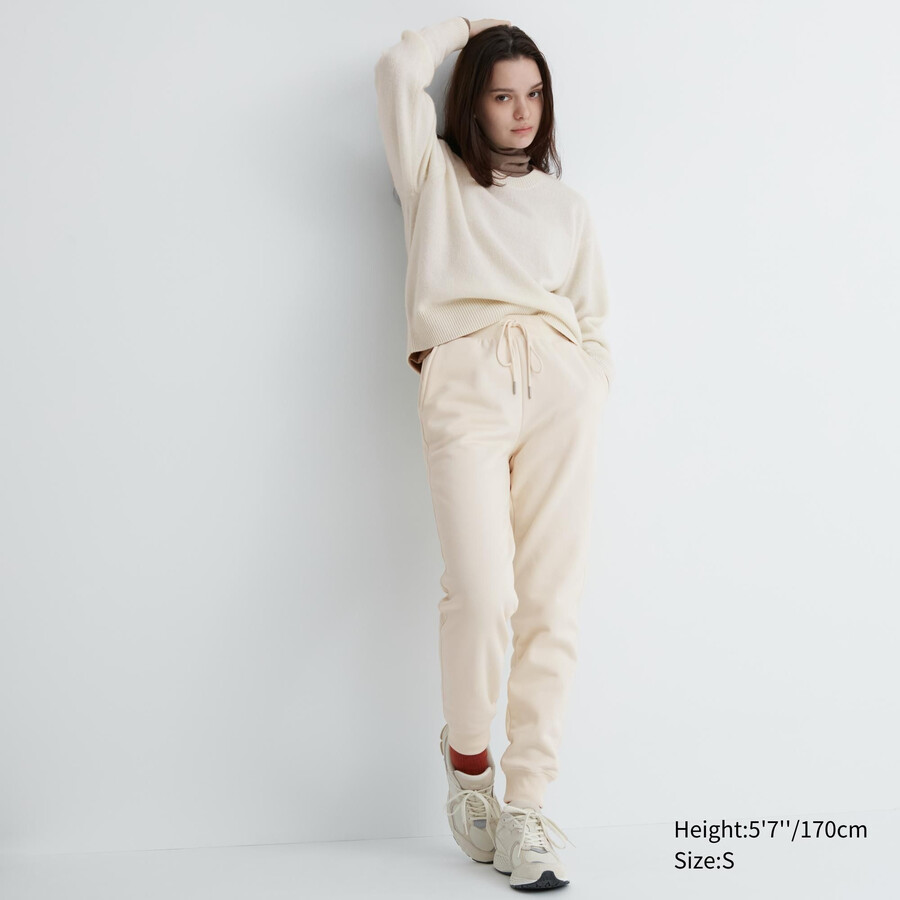 tops blancos uniqlo heattech pile lined para mujer