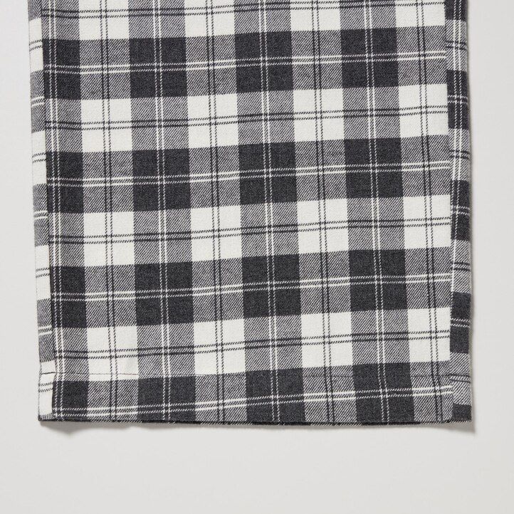 tops de franela blancos uniqlo para mujer