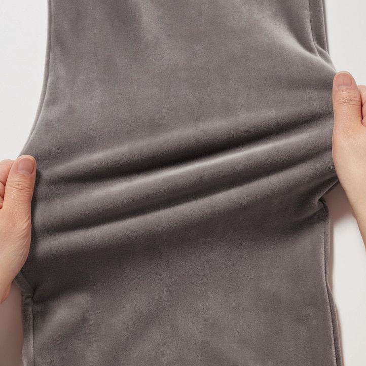 tops lisos ultraelásticos uniqlo azules para mujer