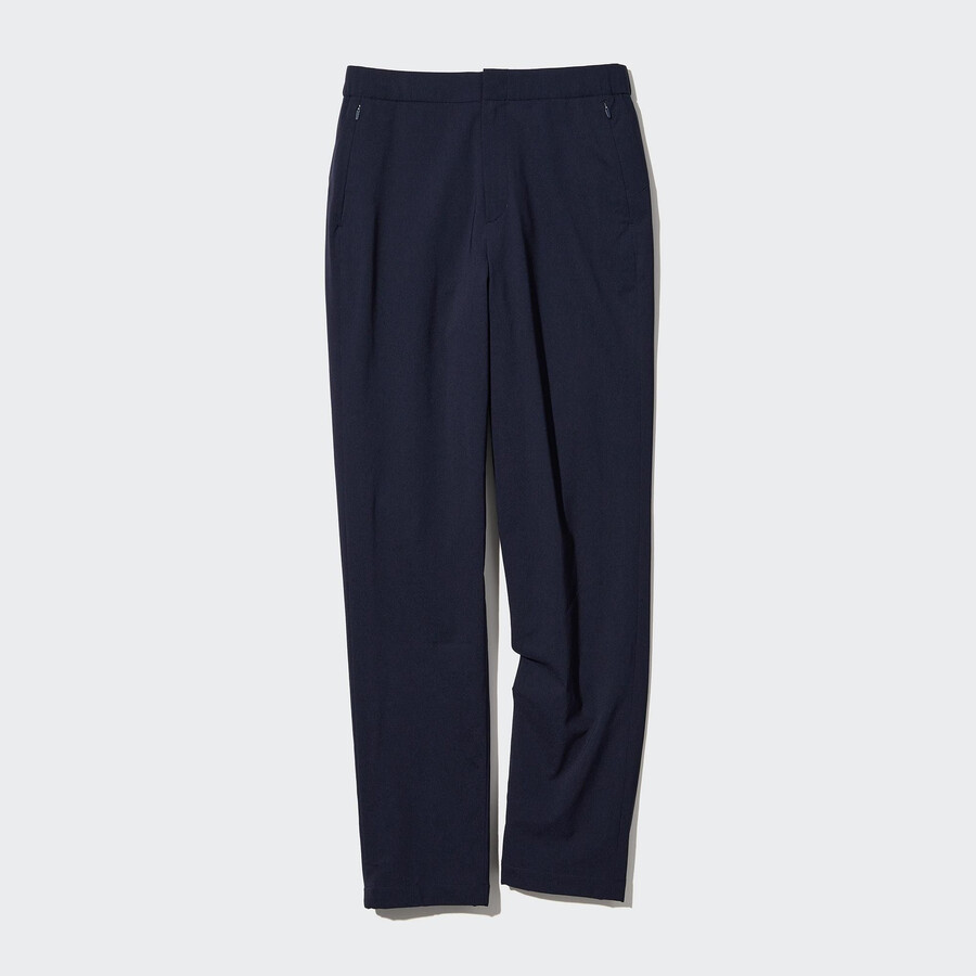 tops de mujer con forro cálido uniqlo heattech azul marino