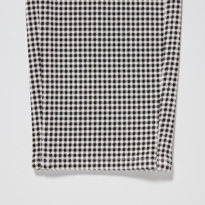 tops cortos de tiro alto ultraelásticos uniqlo para mujer color negro