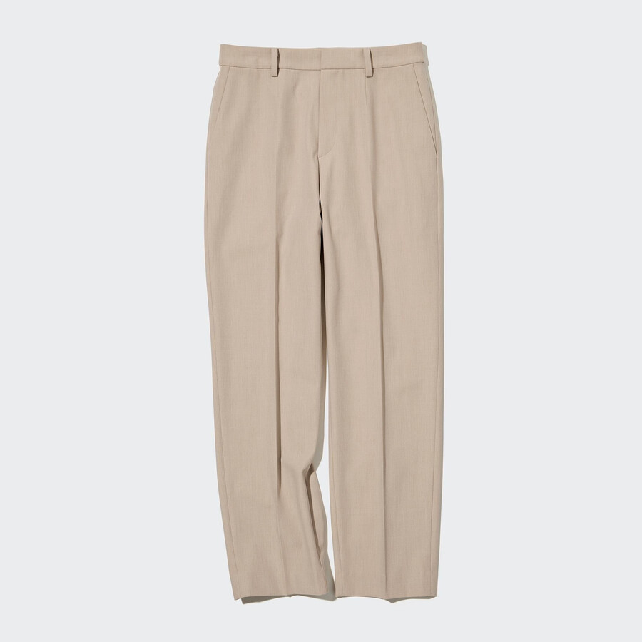 tops elegantes hasta el tobillo uniqlo para mujer en beige