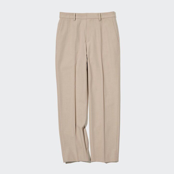 tops elegantes hasta el tobillo uniqlo para mujer en beige