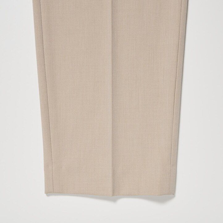 tops elegantes hasta el tobillo uniqlo para mujer en beige