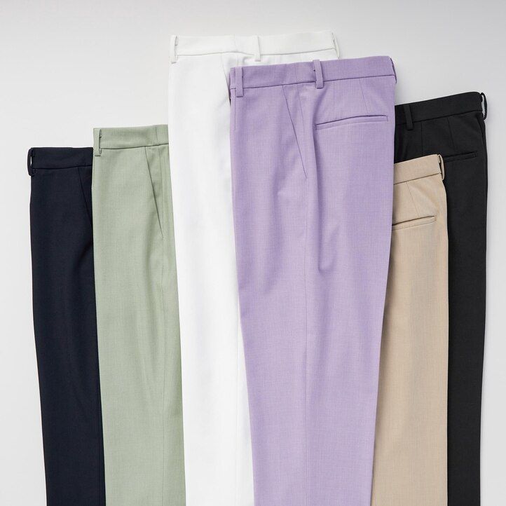tops elegantes hasta el tobillo uniqlo para mujer en beige