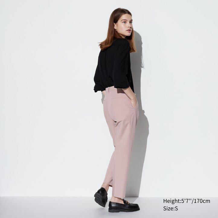 tops uniqlo smart hasta el tobillo para mujer en gris