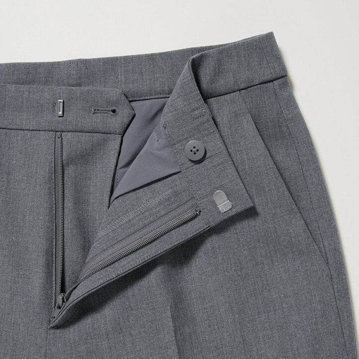 tops uniqlo smart hasta el tobillo para mujer en gris