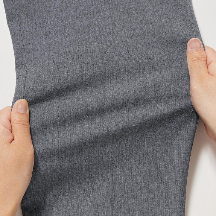 tops uniqlo smart hasta el tobillo para mujer en gris