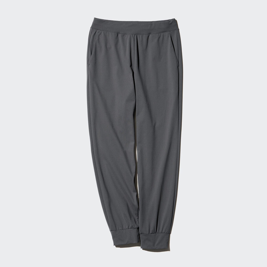 tops uniqlo ultra stretch airism para mujer en gris