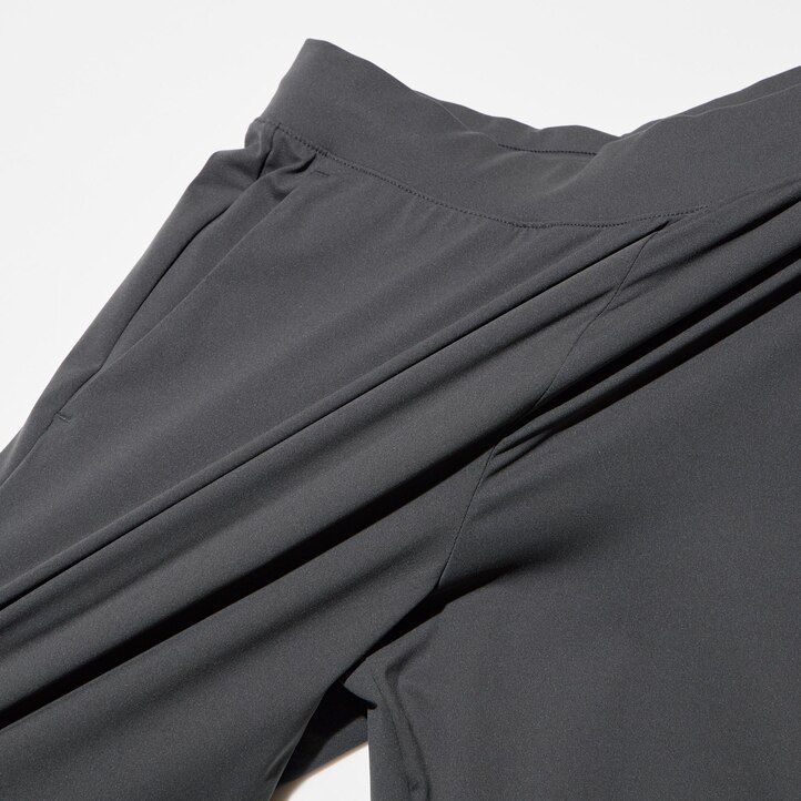 tops uniqlo ultra stretch airism para mujer en gris