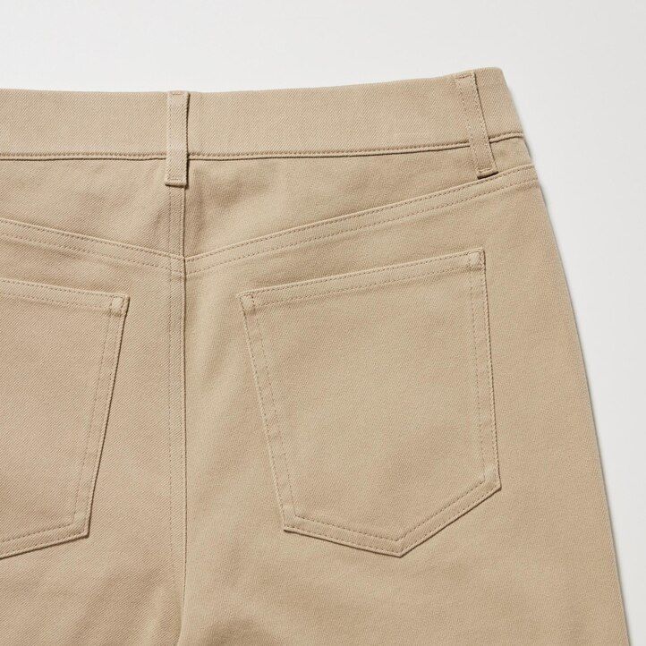 tops beige uniqlo ultra stretch para mujer