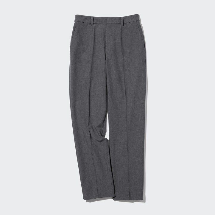 tops elegantes hasta el tobillo grises uniqlo para mujer