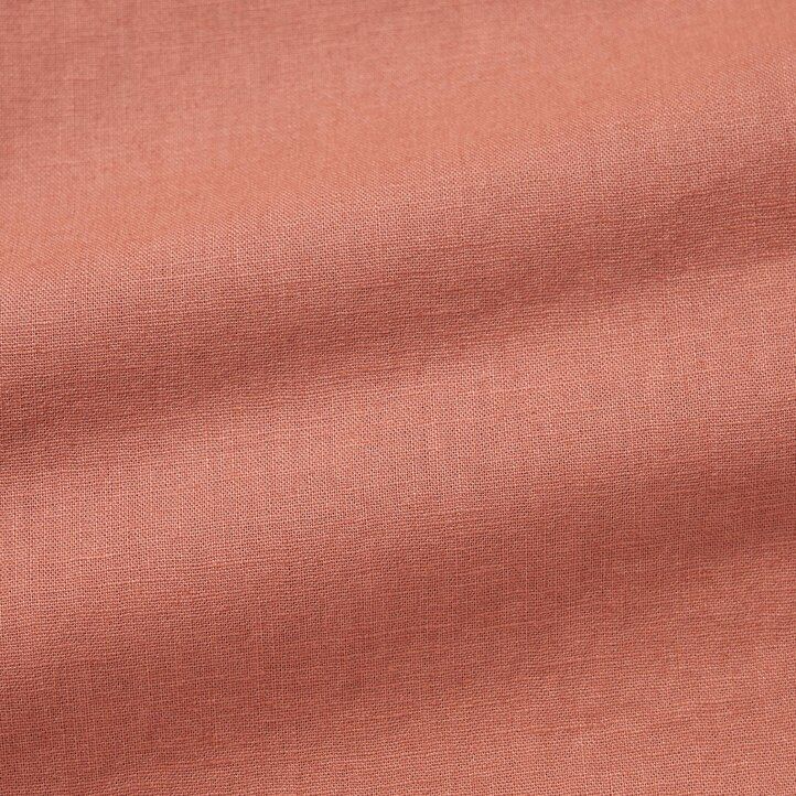 tops cónicos de lino y algodón uniqlo para mujer en color marrón