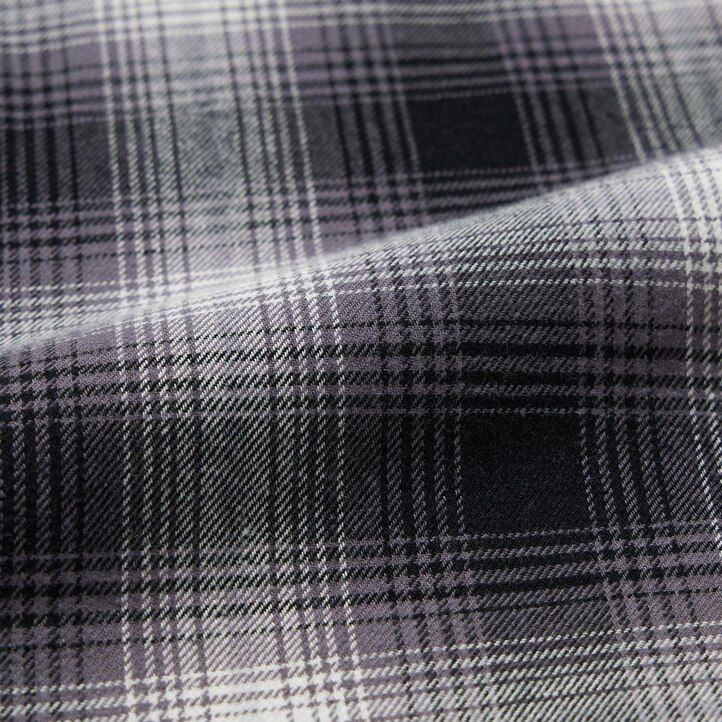 tops de franela uniqlo para mujer en gris