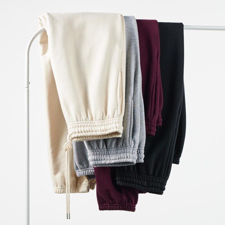 joggers uniqlo para mujer color gris