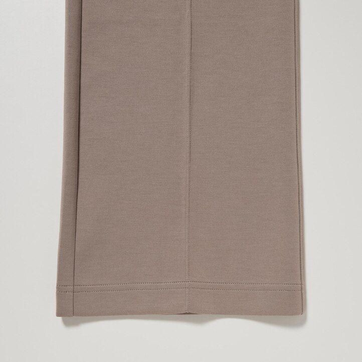 tops de pierna recta uniqlo dry para mujer color blanco