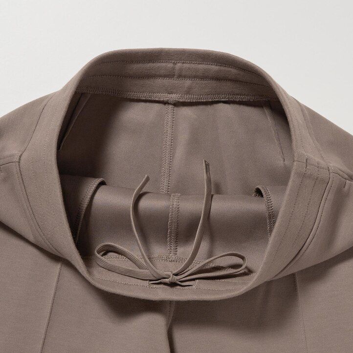 tops de pierna recta uniqlo dry para mujer color blanco