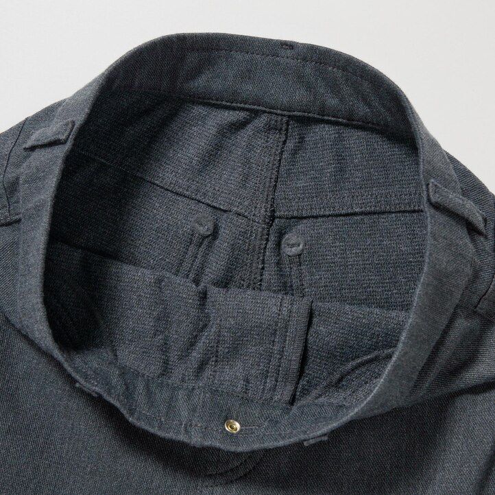 tops de tiro alto ultraelásticos uniqlo heattech grises para mujer